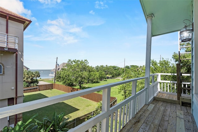 119 8th St, San Leon, TX 77539 - view of balcony