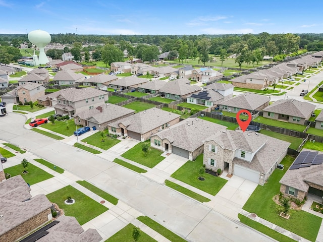2431 Sutton Hollow Ct, Spring, TX 77373 - aerial view of residential area