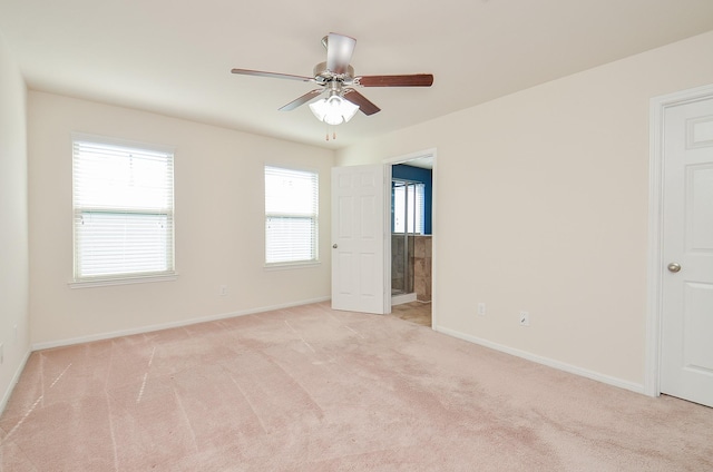 6042 Wesley Manor Ct, Katy, TX 77449 - unfurnished bedroom featuring light carpet and ensuite bathroom