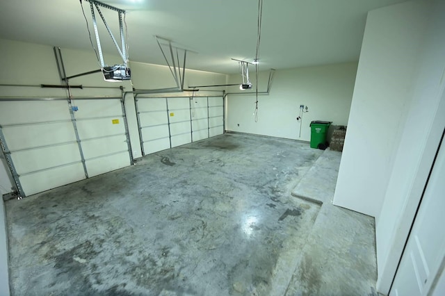 9002 Lacombe Ln, Tomball, TX 77375 - garage featuring a garage door opener