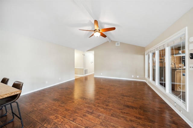 4117 Tilson Ln, Houston, TX 77080 - unfurnished living room featuring a ceiling fan and wood-type flooring