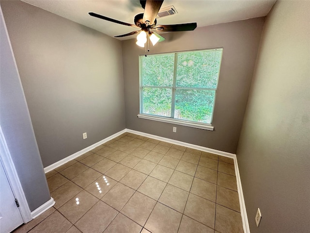 2827 Cypress Island Dr, Houston, TX 77073 - unfurnished room featuring light tile patterned flooring and a ceiling fan