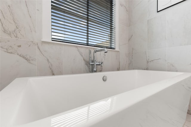 2324 Albans Rd, Houston, TX 77005 - bathroom featuring a freestanding bath