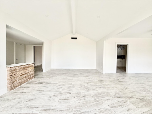 4015 Leeshire Dr, Houston, TX 77025 - unfurnished living room featuring light marble finish floors