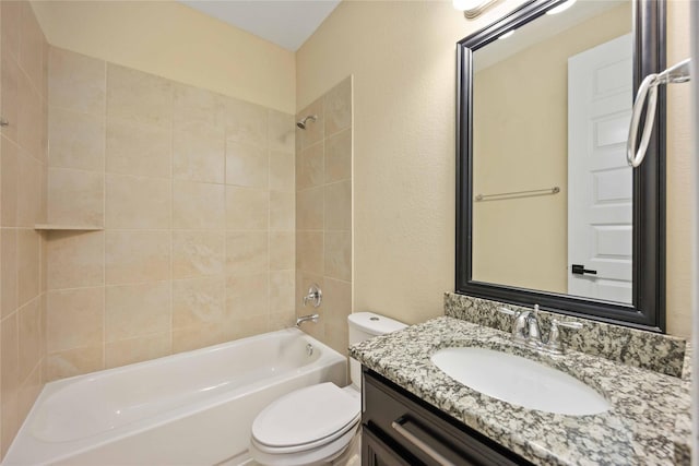 13721 Northline Lake Dr, Houston, TX 77044 - bathroom with bathtub / shower combination and vanity