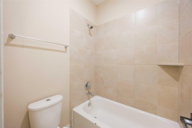 13721 Northline Lake Dr, Houston, TX 77044 - full bath with shower / tub combination and toilet