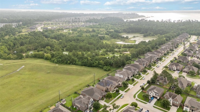 13721 Northline Lake Dr, Houston, TX 77044 - aerial view of property's location featuring a nearby body of water and nearby suburban area