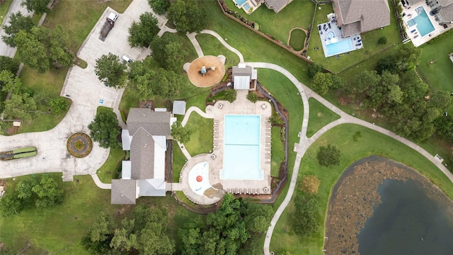 13721 Northline Lake Dr, Houston, TX 77044 - aerial view of property's location featuring a pool area