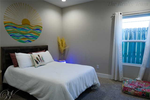5902 Gardendale Dr Unit C, Houston, TX 77092 - bedroom featuring carpet flooring and recessed lighting