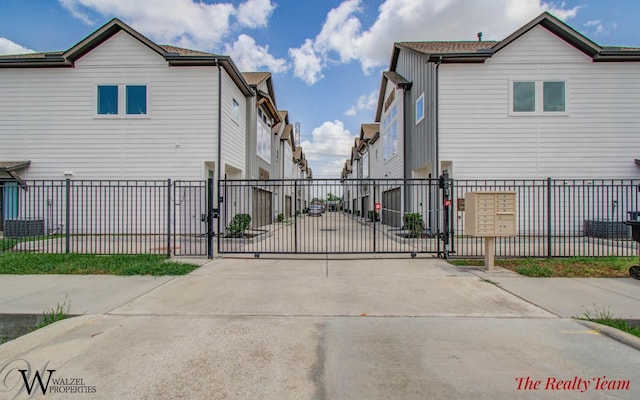 5902 Gardendale Dr Unit C, Houston, TX 77092 - view of street featuring a gate and a residential view