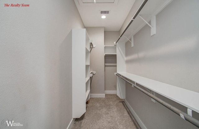 5902 Gardendale Dr Unit C, Houston, TX 77092 - walk in closet featuring carpet floors