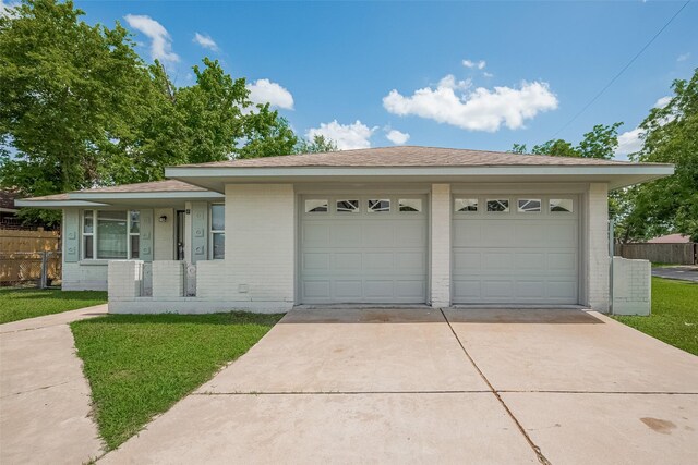 3602 Castledale Dr, Houston, TX 77093 - view of front of home with brick siding and driveway