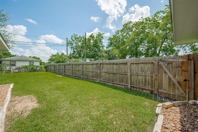 3602 Castledale Dr, Houston, TX 77093 - fenced backyard with a gate