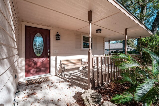 2006 Halyard Dr, Crosby, TX 77532 - view of exterior entry featuring a porch