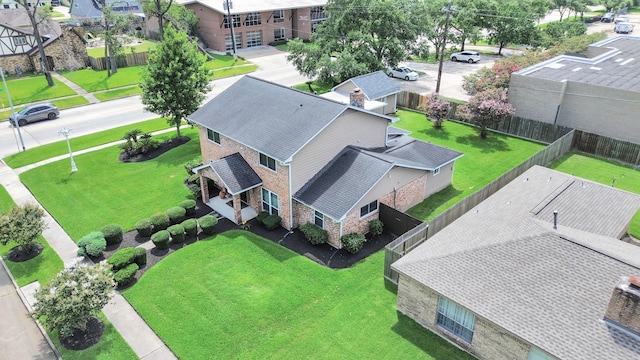 346 Ballantrae Ln, Houston, TX 77015 - drone / aerial view
