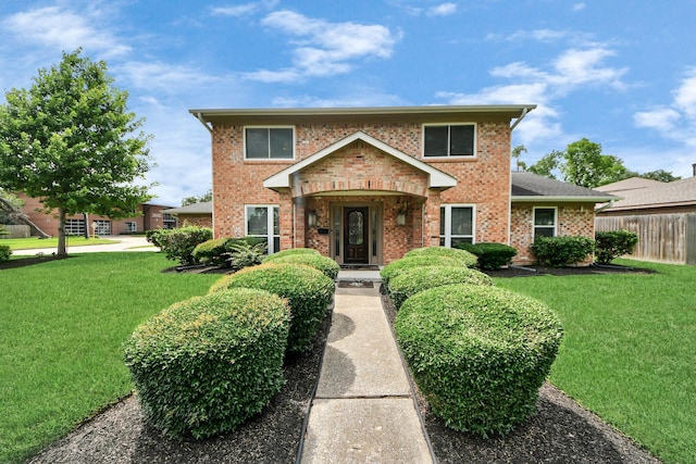346 Ballantrae Ln, Houston, TX 77015 - traditional-style house with brick siding