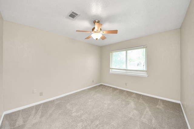 346 Ballantrae Ln, Houston, TX 77015 - carpeted empty room with a ceiling fan and baseboards