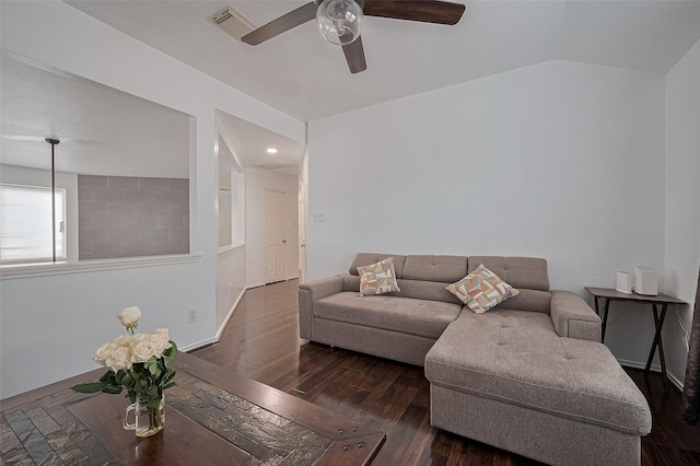 14212 Rocky Briar Ln, Rosharon, TX 77583 - living room with ceiling fan and wood finished floors