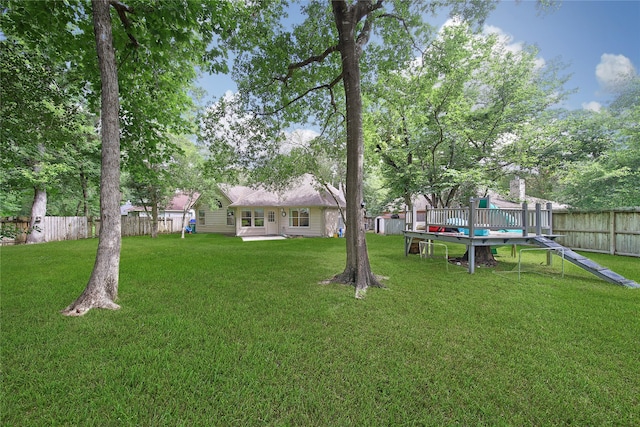 55 Bowie Bend Ct, The Woodlands, TX 77385 - view of fenced backyard