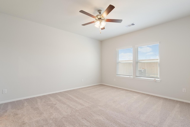 5827 Fresh View Ct, Katy, TX 77493 - unfurnished room with light colored carpet and a ceiling fan