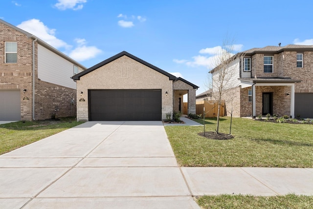 5827 Fresh View Ct, Katy, TX 77493 - view of front facade featuring driveway and a garage