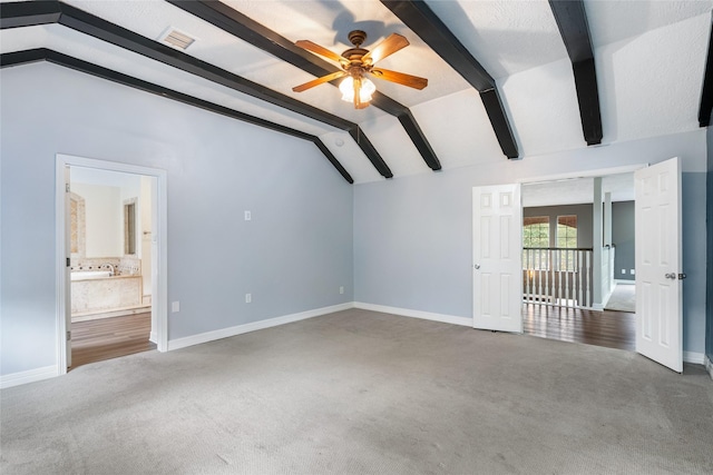 12014 Via Davinci Ln NW, Cypress, TX 77429 - additional living space with carpet flooring and a ceiling fan