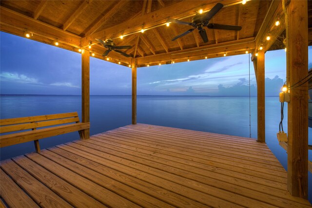 426 Apollo Dr, Livingston, TX 77351 - dock area with a water view