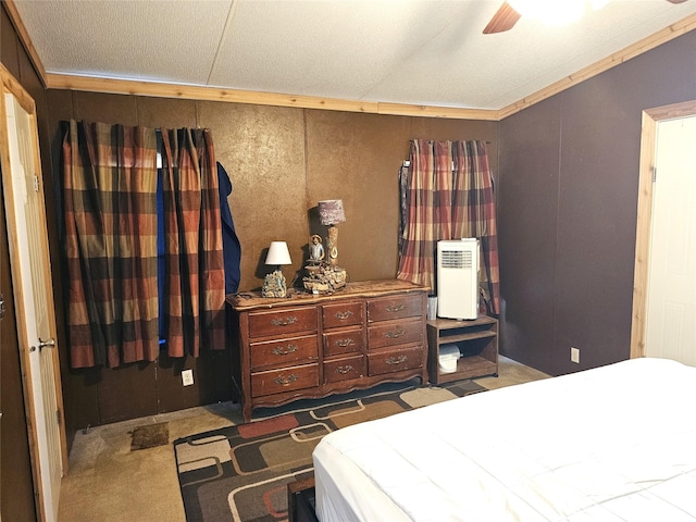 11670 Vistawood St, Willis, TX 77318 - carpeted bedroom featuring a ceiling fan
