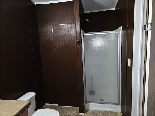 11670 Vistawood St, Willis, TX 77318 - bathroom featuring a stall shower and vanity