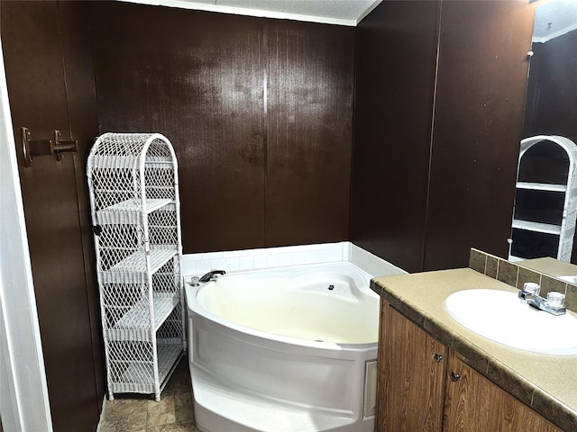 11670 Vistawood St, Willis, TX 77318 - bathroom with vanity and a garden tub