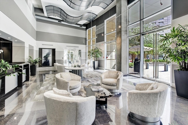 1901 Post Oak Blvd Unit 3101, Houston, TX 77056 - lobby with a towering ceiling