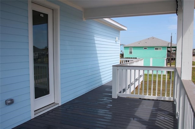 13214 Buccaneer Pkwy, Freeport, TX 77541 - view of deck