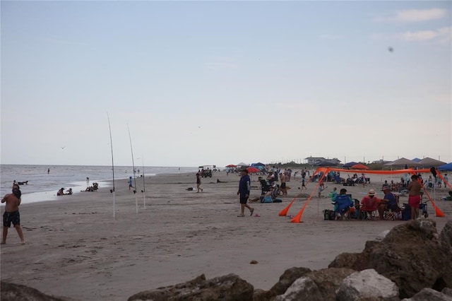 13214 Buccaneer Pkwy, Freeport, TX 77541 - view of home's community with view of water and beach