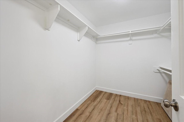 3533 Fm 563, Anahuac, TX 77514 - walk in closet with light wood-style flooring