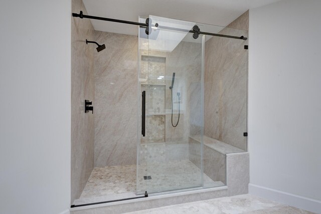 2308 Nantucket Dr Unit B, Houston, TX 77057 - bathroom featuring a stall shower