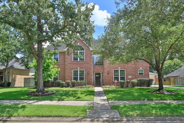 13518 Via Chianti Ln, Cypress, TX 77429 - view of front facade featuring brick siding