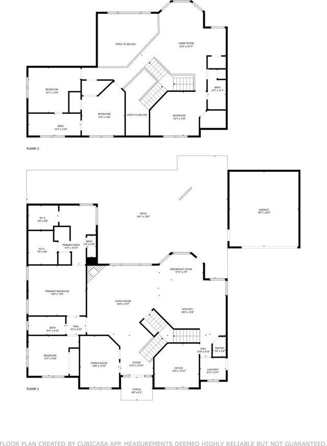 13518 Via Chianti Ln, Cypress, TX 77429 - view of home floor plan