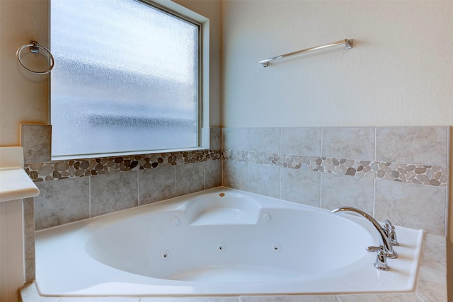 24014 Bluestem Ridge Ct, Katy, TX 77493 - full bathroom with a jetted tub