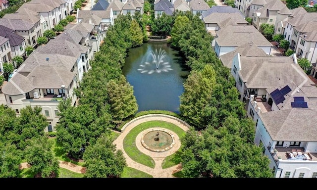 10924 Wrenwood Park, Houston, TX 77043 - aerial view of residential area featuring a large body of water