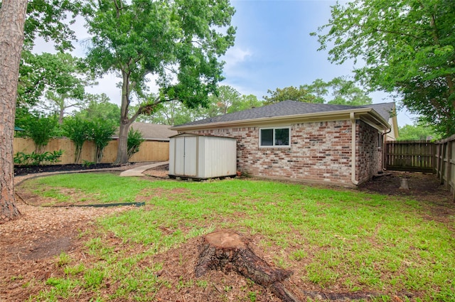 12706 Westleigh Dr, Houston, TX 77077 - fenced backyard featuring a shed