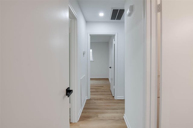 12706 Westleigh Dr, Houston, TX 77077 - hall featuring light wood-style floors and recessed lighting