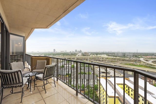 3350 Mccue Rd Unit 1901, Houston, TX 77056 - balcony with a city view