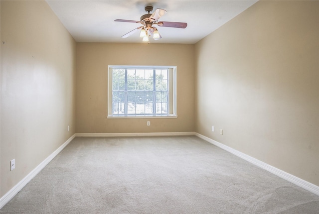 3718 W Pine Brook Way, Houston, TX 77059 - empty room featuring carpet and ceiling fan