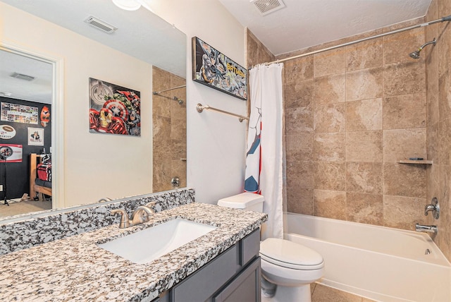 30110 Saw Oaks, Magnolia, TX 77355 - bathroom with vanity and shower / tub combo with curtain