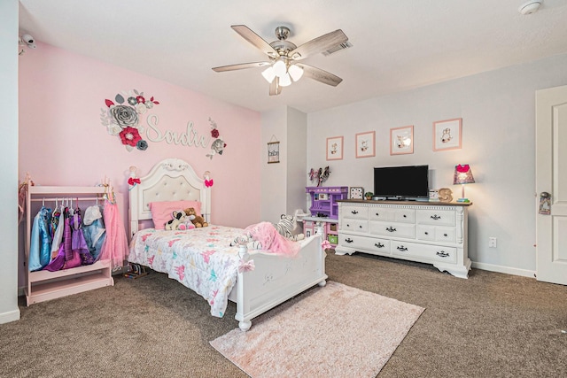30110 Saw Oaks, Magnolia, TX 77355 - carpeted bedroom with a ceiling fan and baseboards