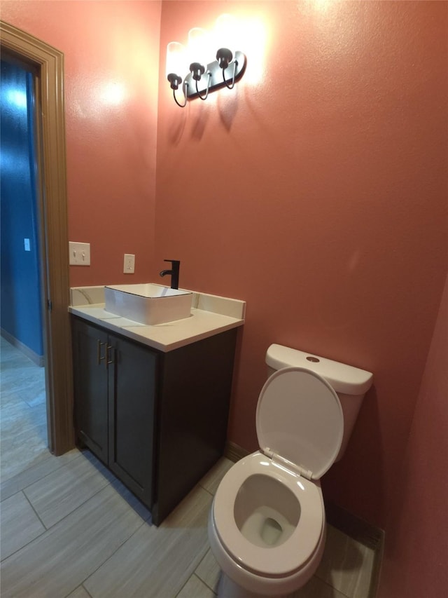 13326 Joliet St, Houston, TX 77015 - bathroom featuring vanity and tile patterned flooring