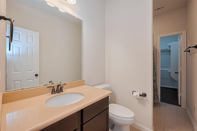 19339 Oxford Haven Dr, Cypress, TX 77433 - bathroom featuring tile patterned flooring and vanity