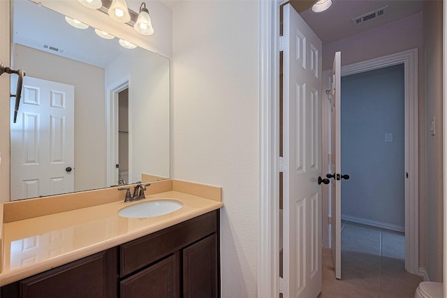 19339 Oxford Haven Dr, Cypress, TX 77433 - bathroom with tile patterned floors and vanity