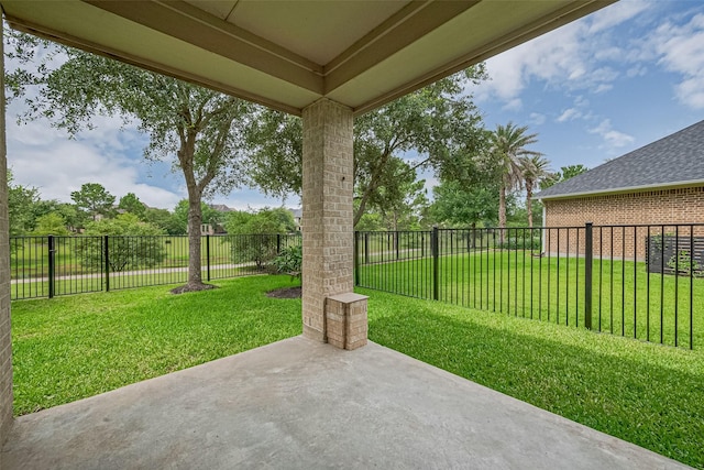19339 Oxford Haven Dr, Cypress, TX 77433 - fenced backyard featuring a patio