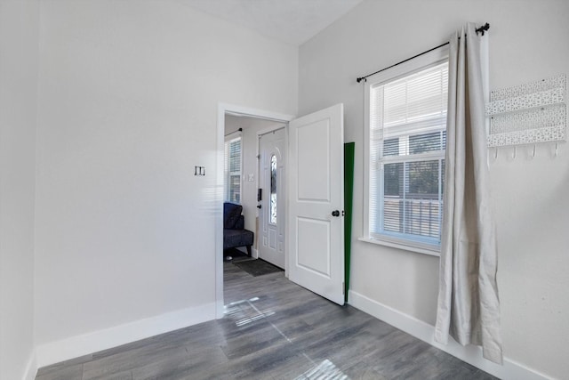 610 S Railroad Ave, Shepherd, TX 77371 - spare room featuring wood finished floors and baseboards